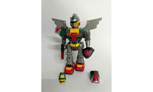 Megazord Power Rangers Rob� Cinza e Verde